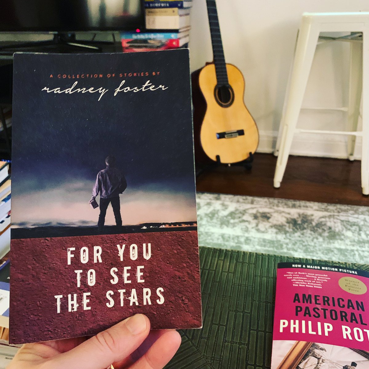I loved @RadneyFoster ‘s collection of short stories - “For You To See The Stars” so much. It was engaging, deep, funny, and moving. All the things good writing should be. Y’all check it out. Next up in my 2019 book challenge is “American Pastoral” by Phillip Roth.