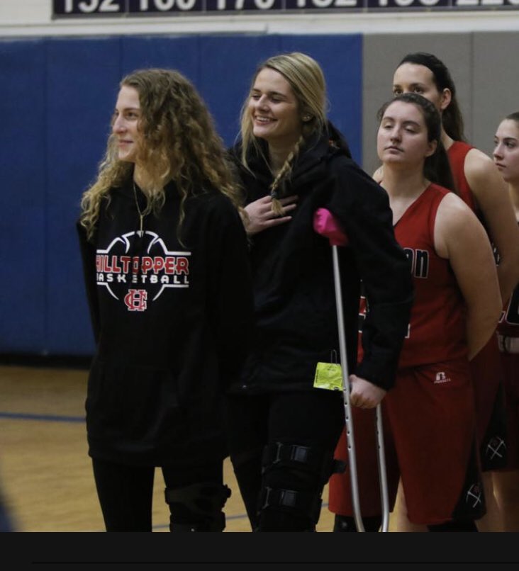 “Life has a positive and a negative side. Happy people ignore the negative.”

Great to see these two smiling - they really embody our culture and community. I’m proud of their spirit and resolve. The ideal Hilltoppers. 

<a href="/ToriButala/">Tori</a> @hallelandies5