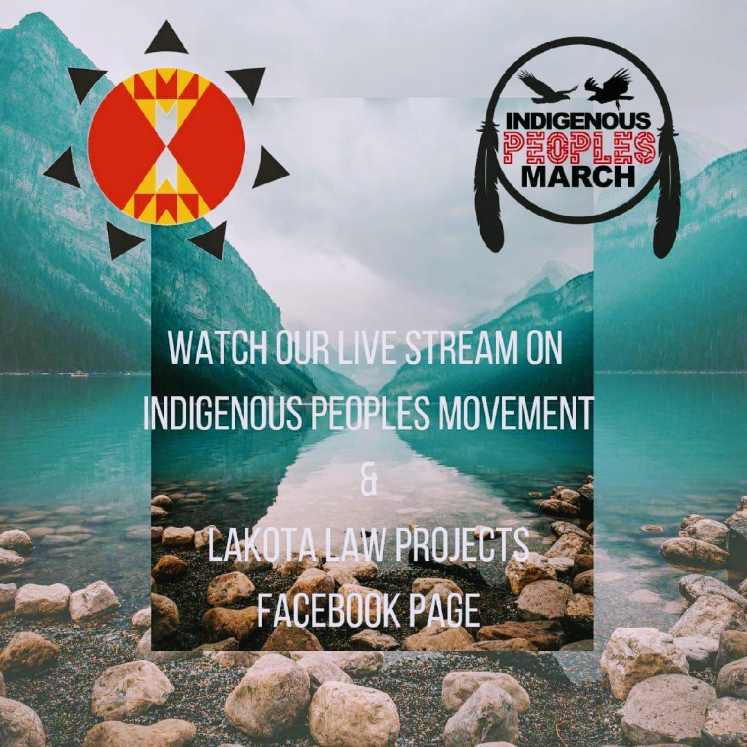 Watch our official live feed(s) tomorrow!
•
We will also be live on Instagram!
•
@lakotalaw
•
#ipmdc19 #indigenouspeople  #indigenousrights #indigenousresistance #indigenouswomenrise  #indigenousrights #firstnationsrights #firstnationspeople  #aboriginalrights  #nativerights