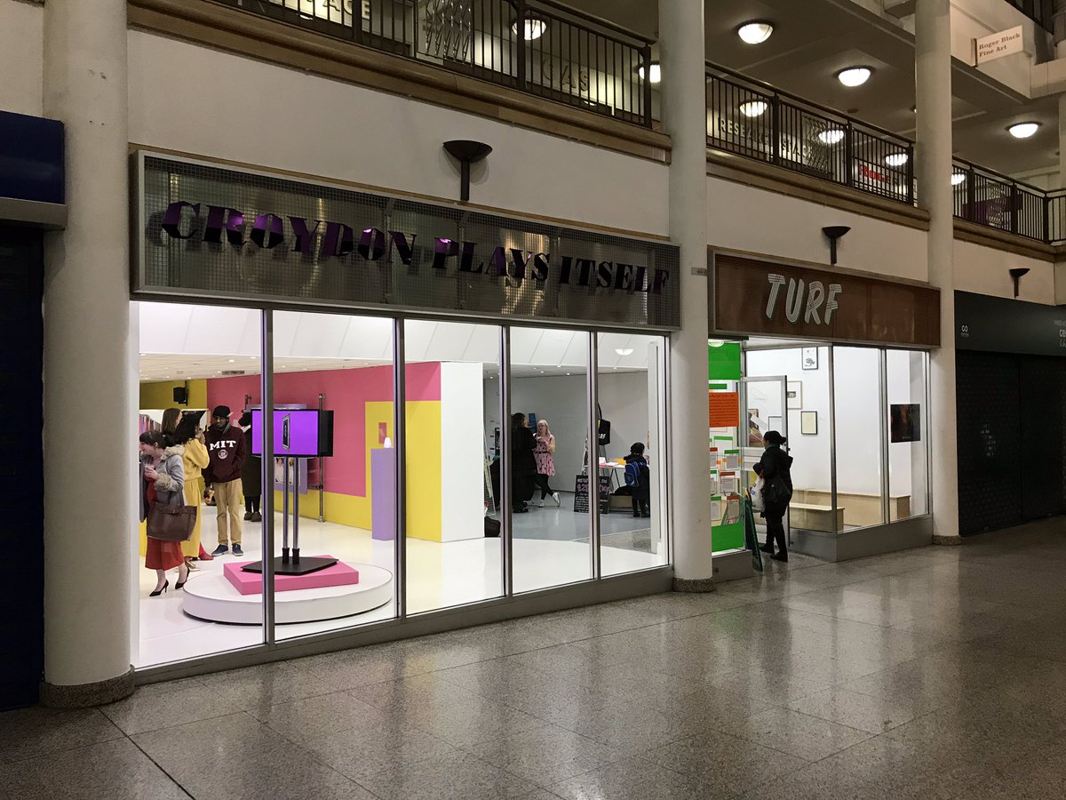 Opening Tonight! Harold Offeh’s ‘Croydon Plays Itself’ <a href="/Turf_Projects/">Turf Projects</a>