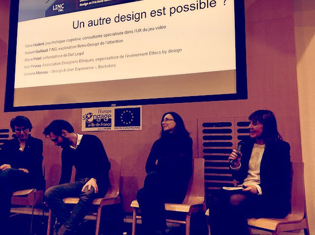 DotLegalDesign's tweet image. Dot. is happy to take part to the round table organized by the @gobelins_paris school and @LINCnil
@MariePotelSavil says: 
« The key message is that design can make complexity more accessible and thus close the gap between the law and those who use it » 
#futureoflaw