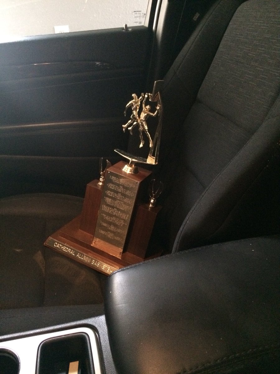 Time to get last year’s alumni champs on the trophy. Who’s putting there name on it February 2nd?  Online registration open for the CHS alumni basketball tournament:  cathedralcrusaders.org/alumni-basketb… <a href="/Cathedralhoops/">The_Old_School</a> @CHSHOOPSSQUAD <a href="/CHSActivities/">Cathedral Activities</a>