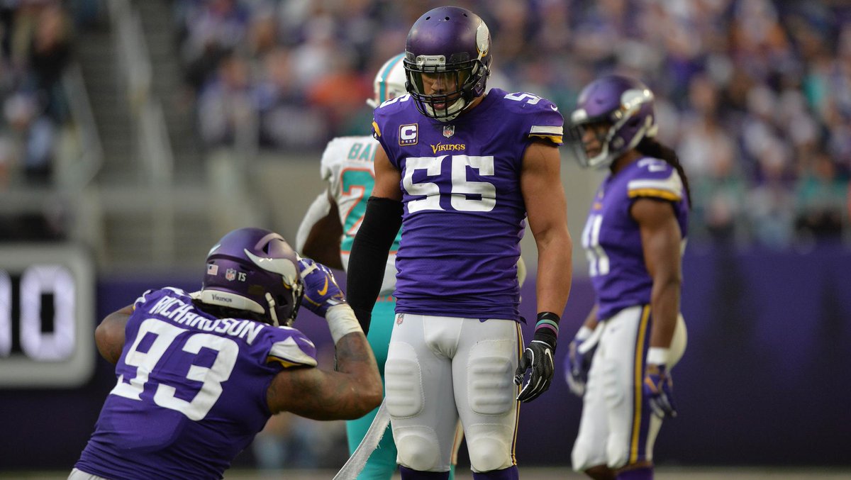 ESPN lists Anthony Barr and Sheldon Richardson as two of the top 50 pending free agents.  📰: mnvkn.gs/Kpideu https://t.co/cJXYESjM4n