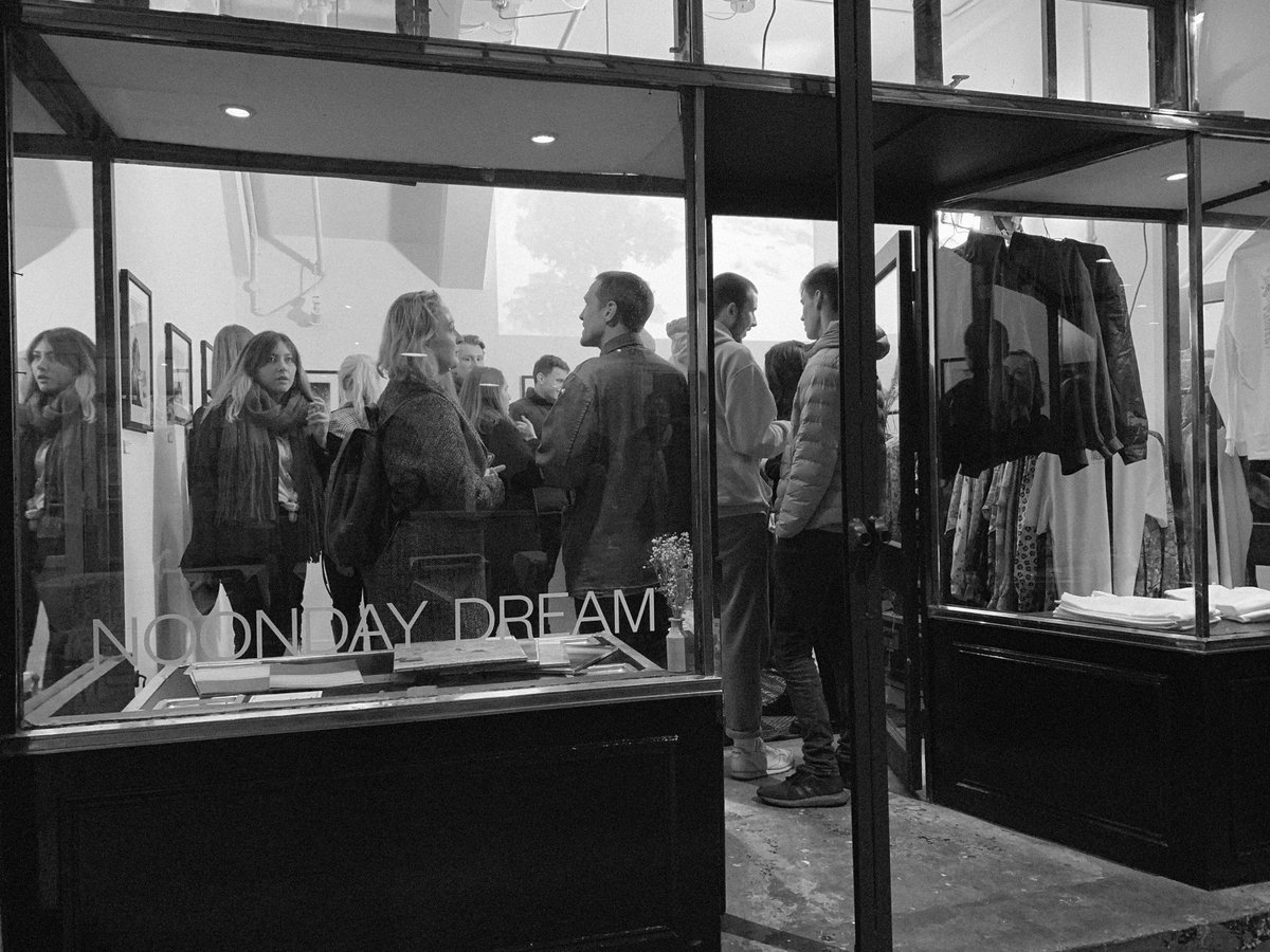 helluprecords's tweet image. Head down to the Noonday Dream pop-up if you’re in Brixton. @mickeysmithetc will be there tomorrow at 6 signing some blaze records. 
It’s @ 4th avenue in Brixton Village and open from noon till 8pm each day. Ltd edition photos, screenprints and ethical merch will all be onsale 🔥