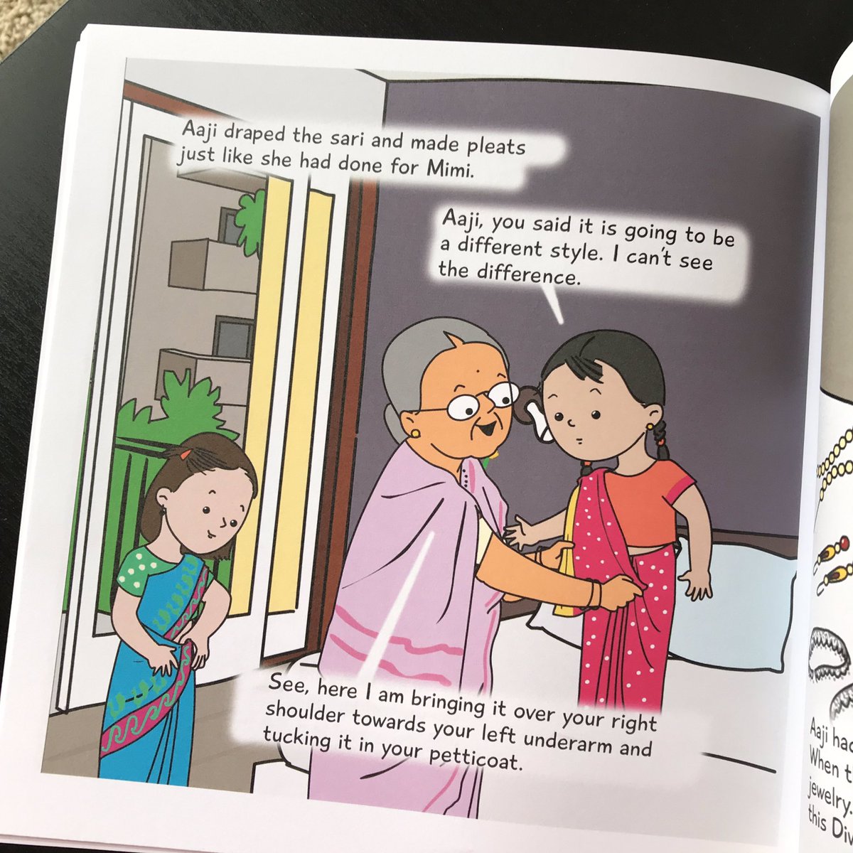 Mimi and Soni Learn How to wear a Sari 😊

amazon.com/gp/aw/d/198125…

#kidlit #kidlitart #childrensbooks #picturebooks #storybook #kidswhoread #mimiandsoni #howtowearsaree #kindleunlimited #illustration #weneeddiversebooks #diversebooks #indiangirls #sari #sareelove #dailywear