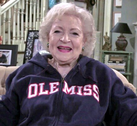 LandSharkNation's tweet photo. Happy 97th Birthday to the Legend  @BettyMWhite https://t.co/EGHF6te1S5