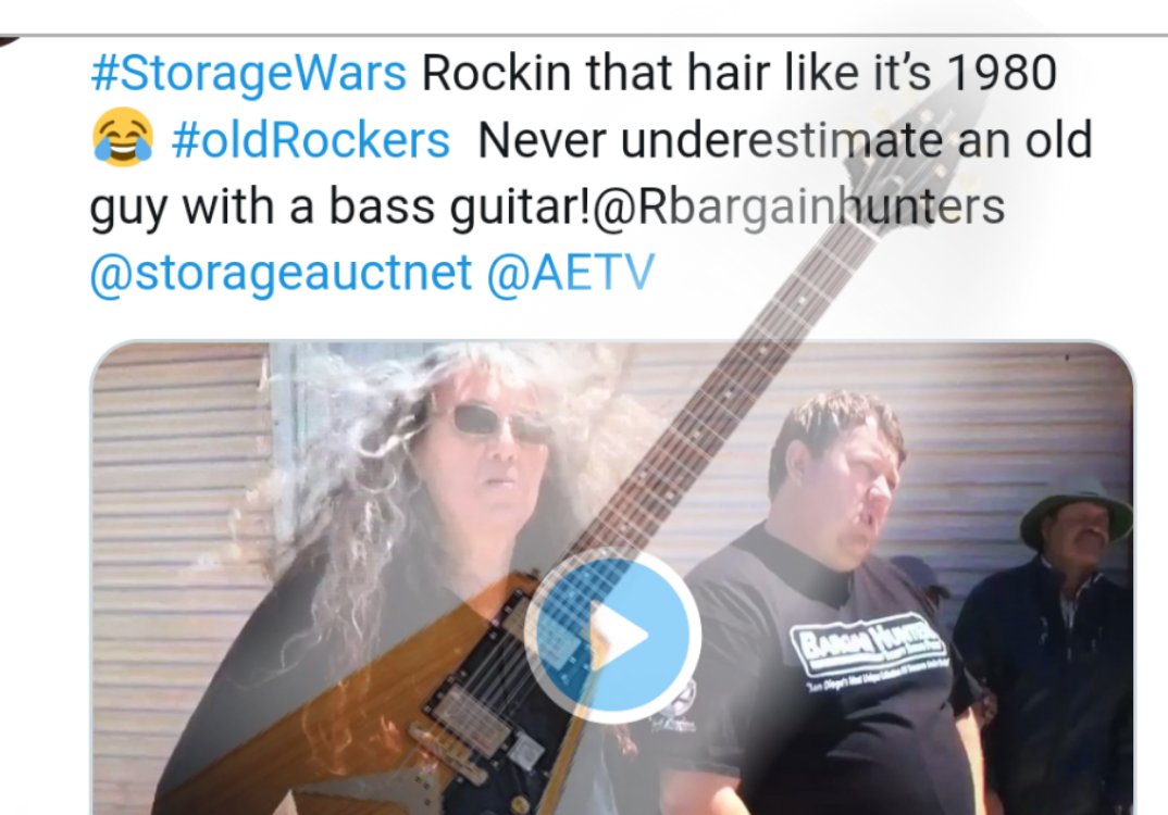 @auctionguydan @GunterNezhoda @storageauctnet @AETV I'm just going to Leave this Here #comedyart Ol' Rocker Hunters @storageauctnet @AETV @auctionguydan 2019