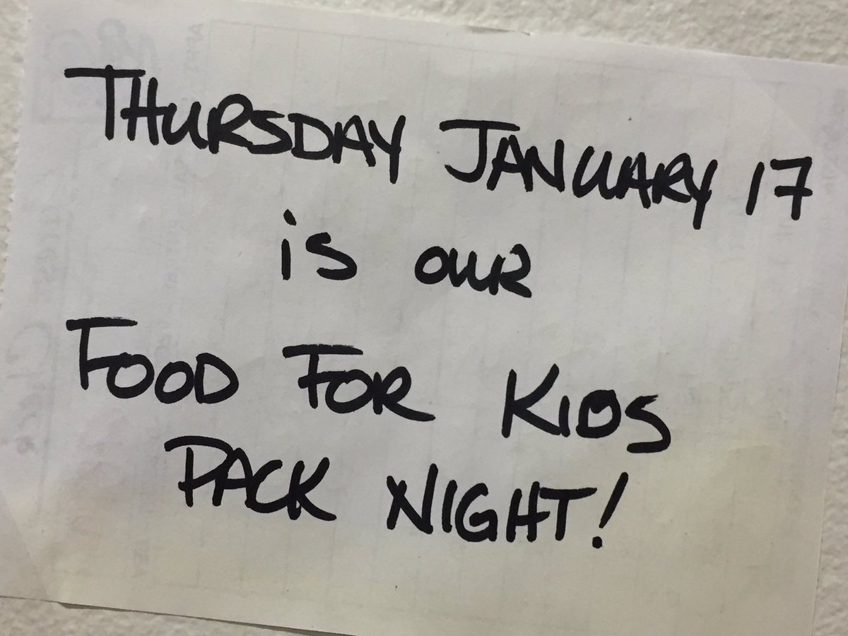 ElevensesHome's tweet image. We have 3 spots left for our Elevenses pack night with @Food4KidsWW send us a msg if you’d like to join us! #manyhandslightwork