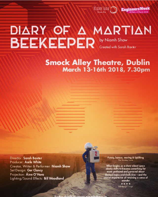 Dr_Niamh_Shaw's tweet photo. Two years today since my very first #EVA at @MDRSupdates in high Utah desert with #Crew173. And continues to inspire #doamb #beesonmars #lifeattheedges @SciGalleryDub #mdrs #analogueastronaut #Mars #simulatedmission https://t.co/6y7Oot5b9w