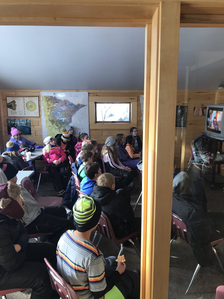 WEMSWolfRidge's tweet photo. The only screen time students get all week - a quick Lorax viewing at the Forest Ecology Building!! #Group1C #Group2C https://t.co/3nny5vDDfn