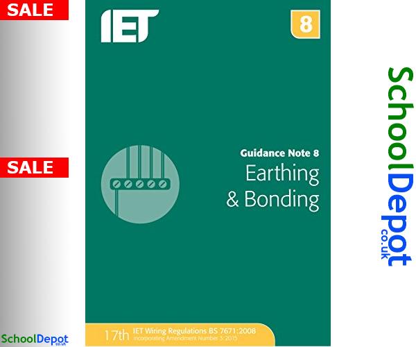 SchoolDepotCoUk's tweet image. #TheInstitutionofEngineeringandTechnology schooldepot.co.uk/B/9781849198837 Guidance Note 8 Earthing  Bonding 978184919883