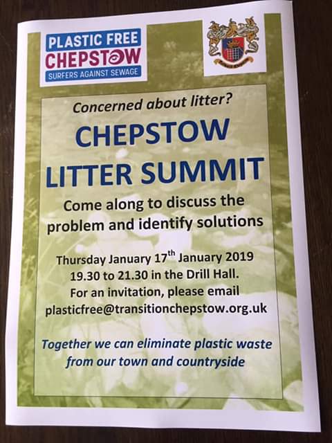 Just arrived in Chepstow, South Wales to attend a #LitterSummit held tonight by
Plastic free Chepstow. 
I'm presenting a talk about litter and it's affects on wildlife and areas I've seen from my charitywalk litterpicking Britain's coastpaths
#plasticpollution #LitterHeroes