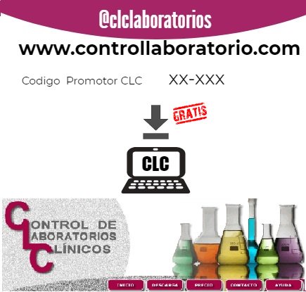 clc_lab's tweet photo. Lleva el ÉXITO a tu Laboratorio, descargando gratis el software CLC Laboratorios 100% Operativo. Pruébalo y te quedarás con nosotros! @clc_lab  #descarga #gratis #operativo #control #inventario  #Mexico #Ecuador #Colombia #Venezuela #Peru #chile #prueba #Exitos  #PromotorCLC https://t.co/IphlPgXSx8