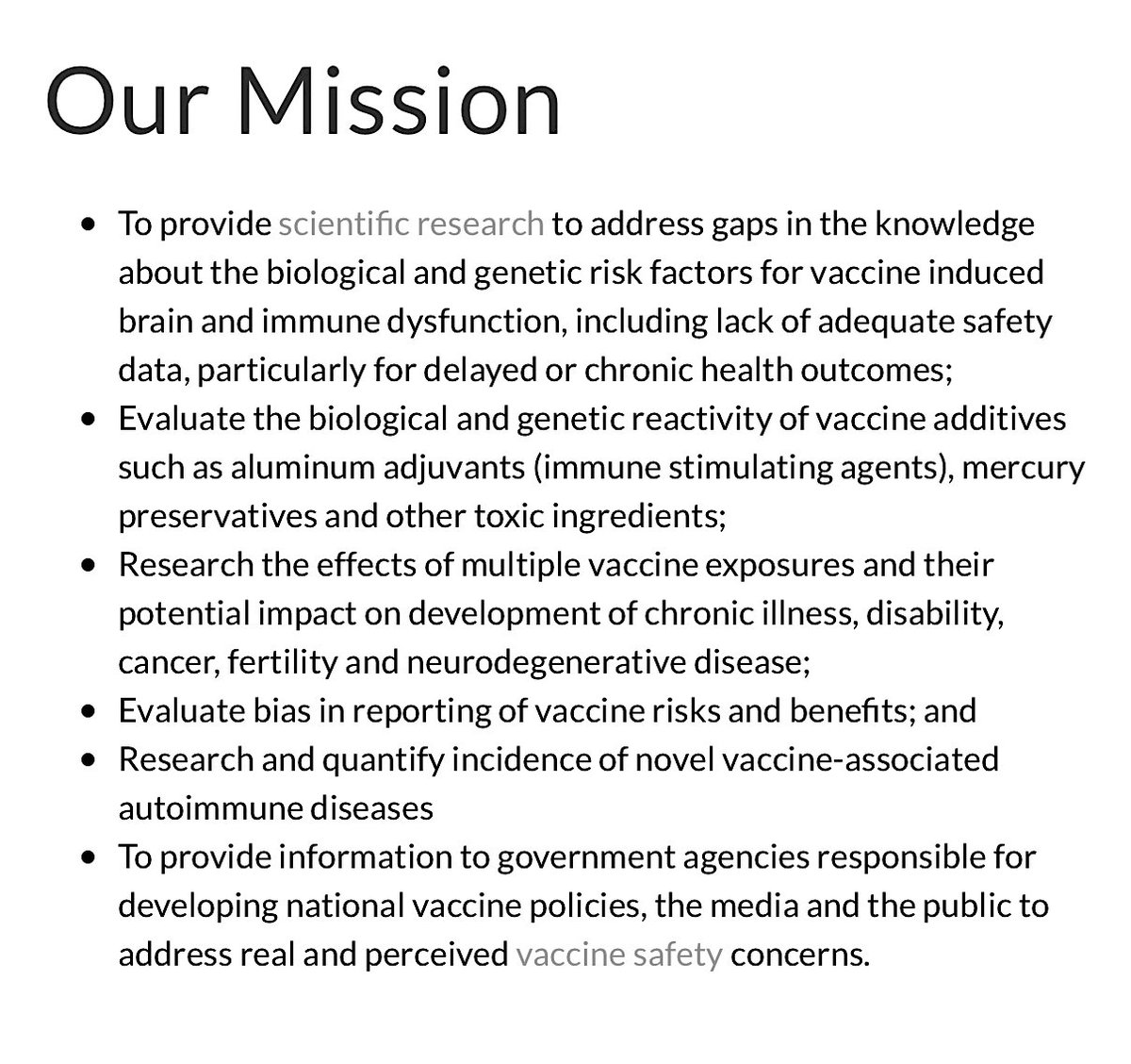 Founded By Claire Dwoskin, CMSRI Is A Comprehensive Website Featuring The Most Important Studies, Dedicated To Funding Independent Research In Hopes Of Providing Answers To Our Growing, Worldwide Epidemic Of Chronic Disease And Disability. https://www.cmsri.org  #QAnon  @potus