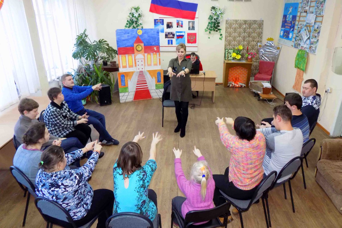 17.01.19 СДЦ "Волжские зори". Занятие-интенсив  по развитию речи с воспитанниками с ОВЗ.