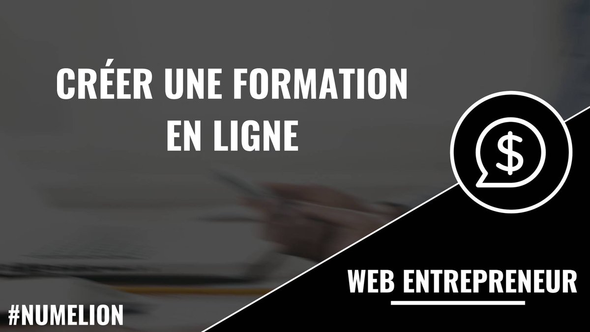 Numelion's tweet photo. [Nouvel article]
Un bon moyen de monétiser son blog ou son site internet, c'est de créer une formation en ligne. Mais comment procéder ? Voici les étapes pour créer votre formation : https://t.co/7FQcsRrRZE #formation #monetiser #blog #site #ecommerce https://t.co/pLXEjBNZEG