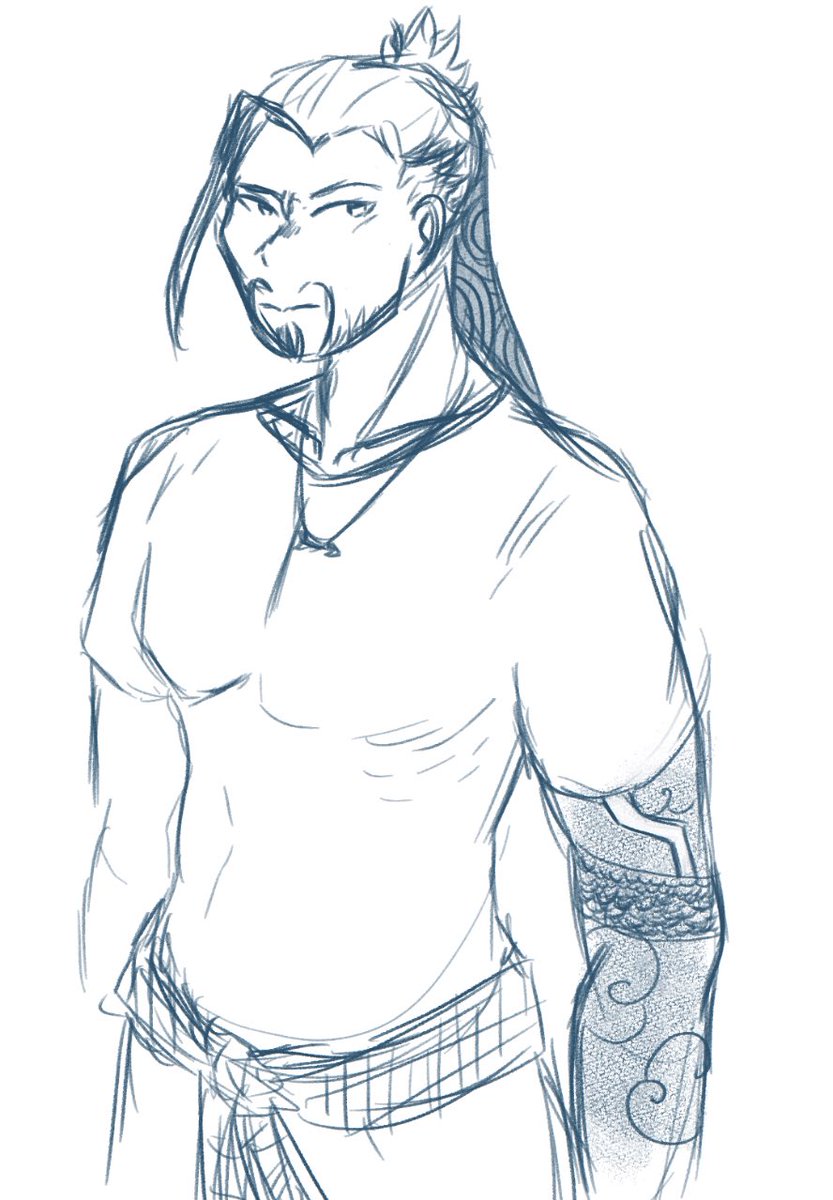 Guess who’s getting back into Overwatch #hanzo #HanzoShimada #OverwatchFanart