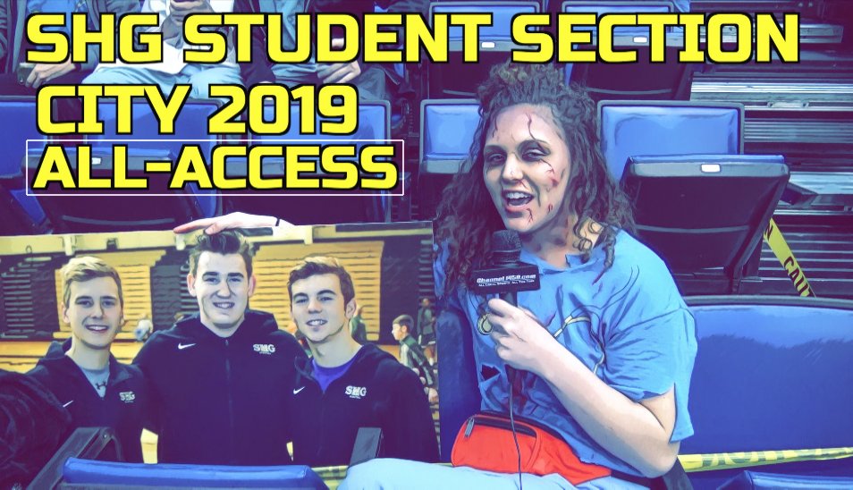 Channel1450com's tweet image. All-Access: SHG Student Section at #City2019: We learn about Thoma Island, the perfect recipe for a Cyclone team, the snowman and we hear from the great Ken Leonard and Missy Broeker channel1450.com/2019/01/17/all…