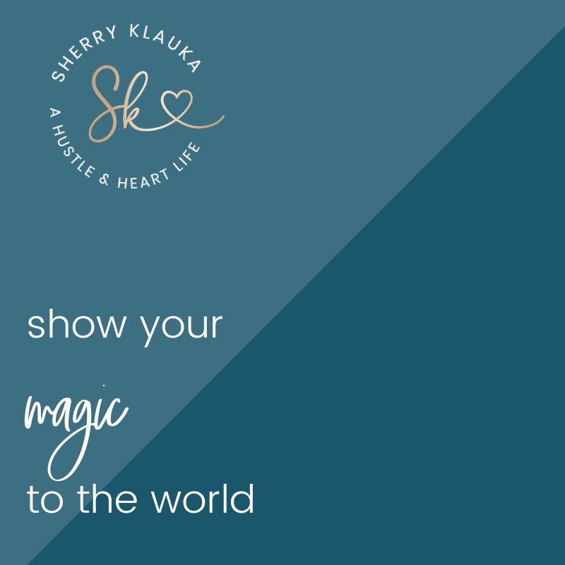 Everyone deserves to see ALL you have to offer! #sherryklauka #ahustleandheartlife #hustle #relationshipbuilder #relationshipsmatter #motivationalquotes #skincare #magic