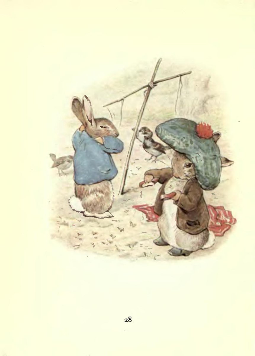 CraigSJ's tweet photo. Ever think about how Beatrix Potter had them animals DRESSIN https://t.co/ftjW6o93zj
