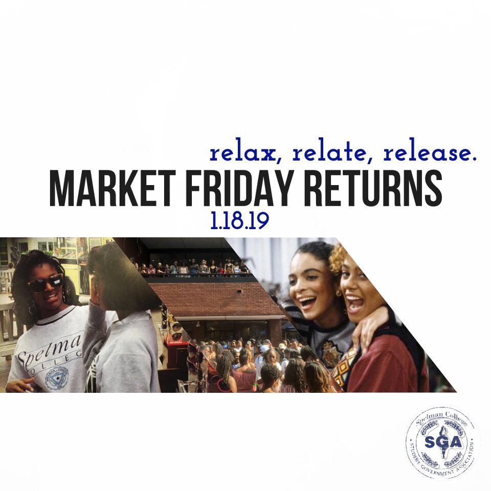 Market Friday returns TOMORROW! If you’re not ready, get ready! 💙
#Hey77th 
@SpelmanSGA