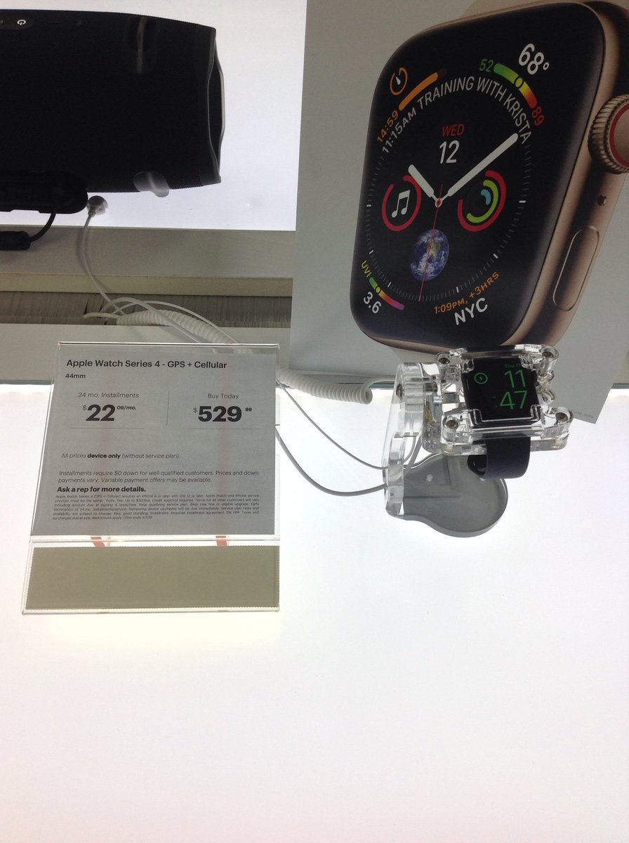 The all new Apple Watch series 4 is in stock and ready to flock at 8022 Limonite Ave 106 Riverside CA 92509 come check it out