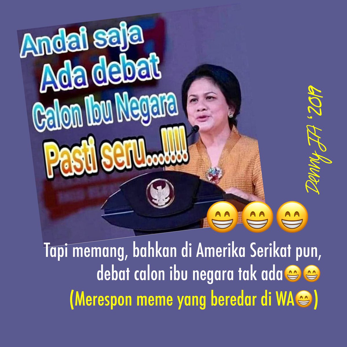 Denny Ja On Twitter Aneka Meme Soal Debat Pilpres Menyebar