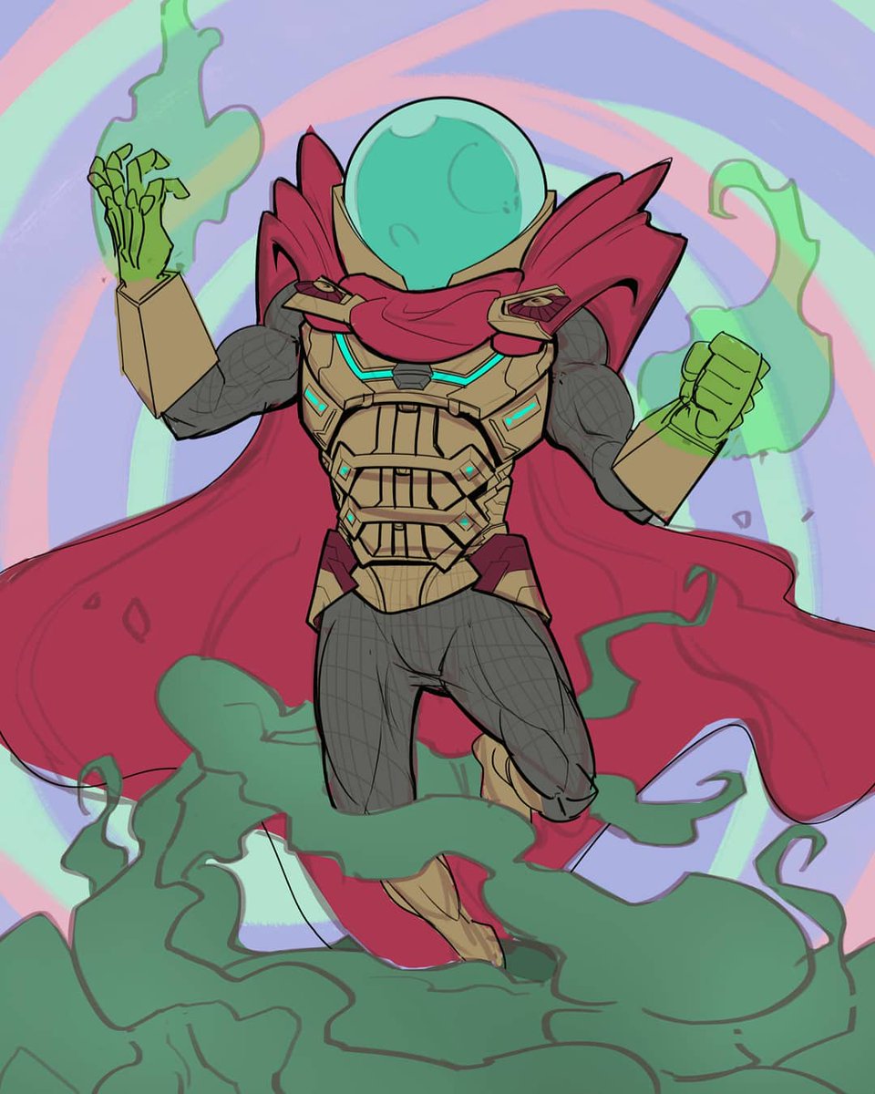 How to Draw Mysterio