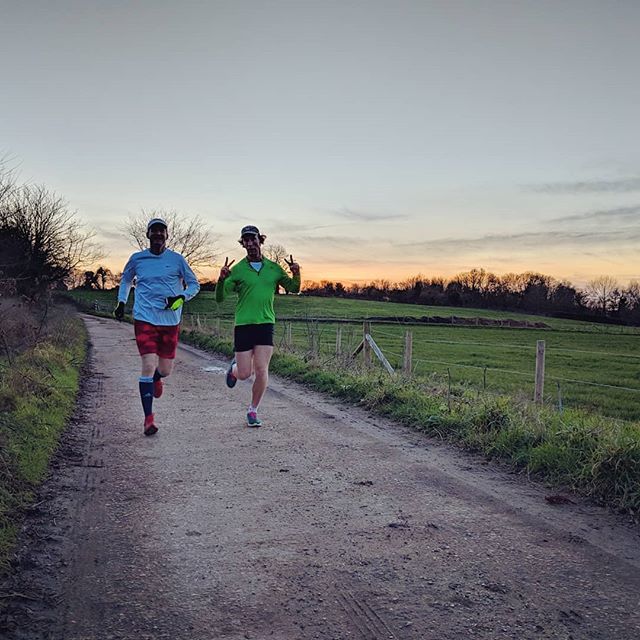 nbloom's tweet image. Sunset running in the motherland with the A team: Zinga and Steveo #legendsofsport