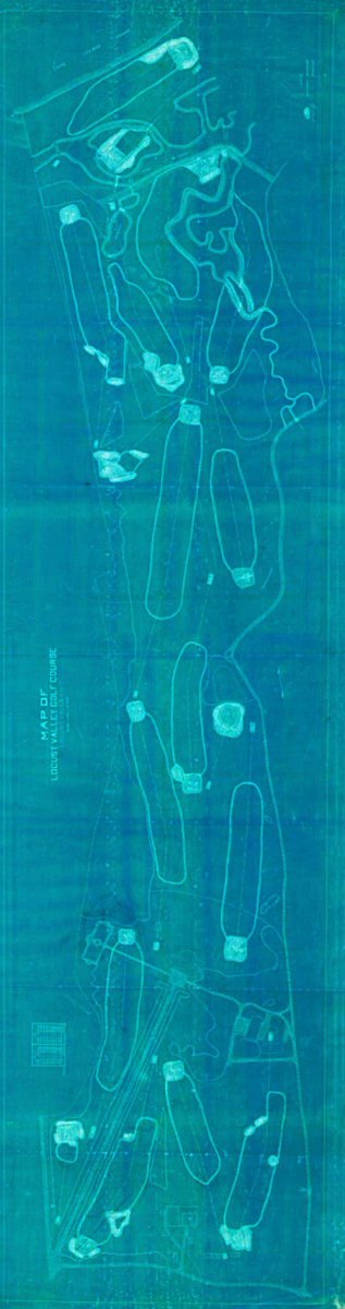 GolfcourseThe's tweet image. Love this plan of Old Elm!!