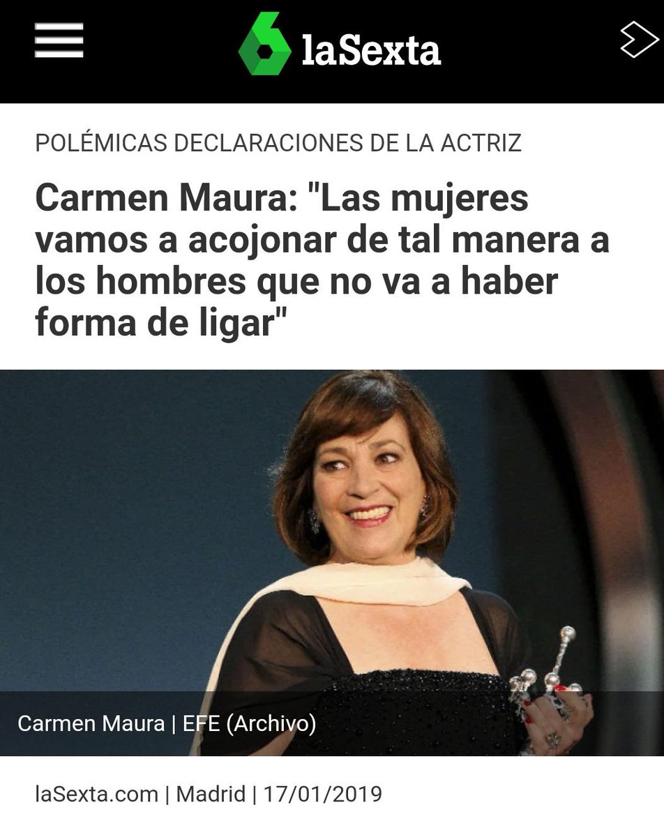 <a href="/M_Presidencia/">Ministerio de la Presidencia, Justicia y R. Cortes</a> <a href="/carmencalvo_/">Carmen Calvo</a> <a href="/EspejoPublico/">Espejo Público</a> Sigamos por este camino de poner de moda lo radical. Cuando se nos vaya de las manos entonces verás qué risa. Marca España.