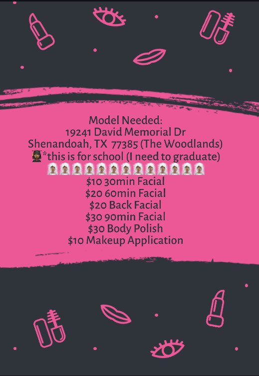 Hey I’m looking for models for school. DM IF INTERESTED 💞 #houston #houstonmodels #houstonmua #houstonlashes #houstonmakeup #thewoodlands #thewoodlandslashes #classiclashes #huntsvilletx #samhoustonstateuniversity #willistx #springtx #cypresstx #humblelashes #montgomerytx