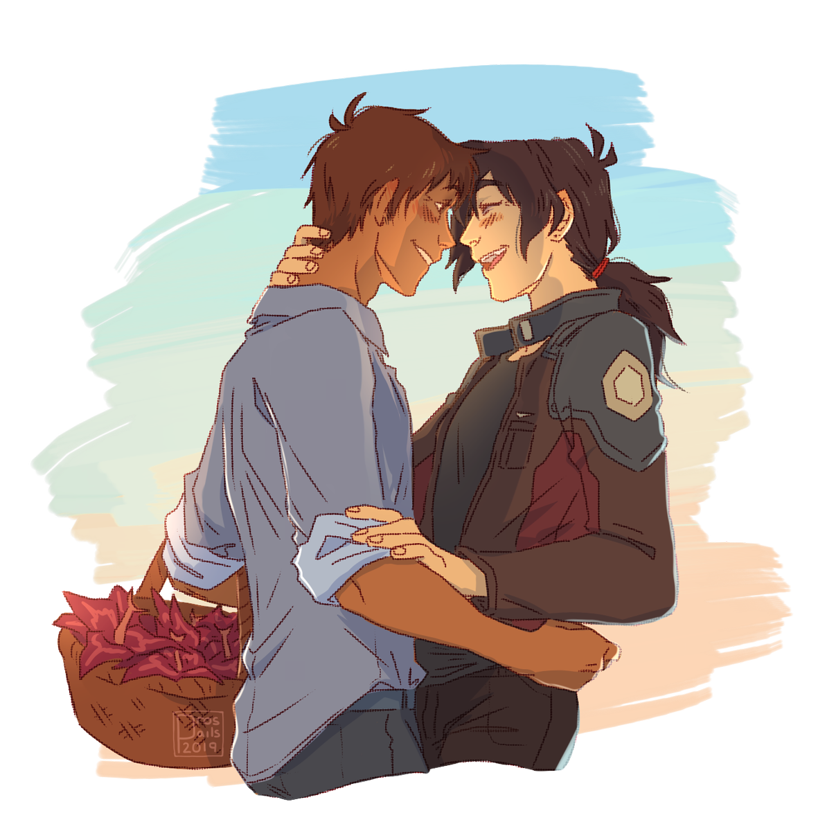Some happy guys :) #klance