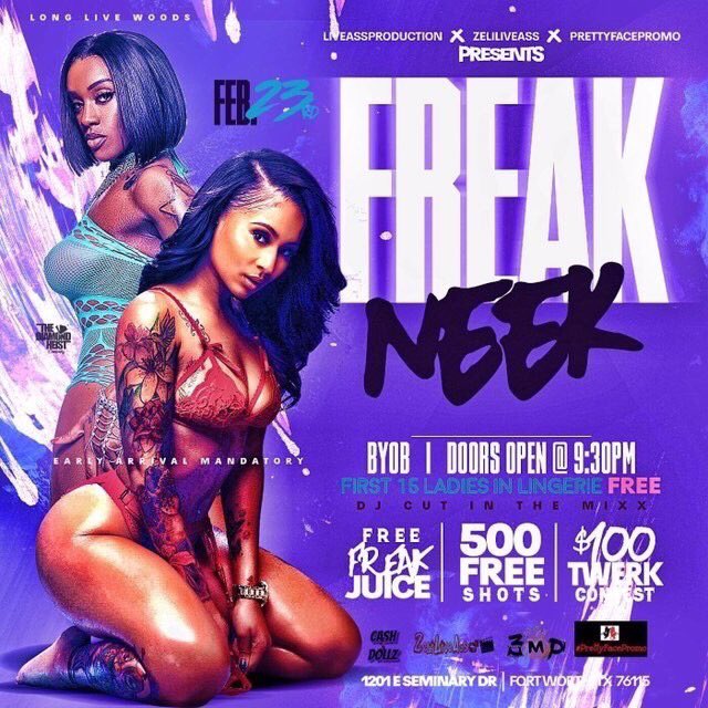 shaeflava's tweet photo. BIGGEST PARTY TO END THE WINTER ‼️‼️‼️🤯🤯🤯
#FREAKNEEK February 23rd 

7 YEARS OF PURE NAUGHTINESS ‼️‼️‼️

@DollzCash @ZeliLiveAss @shaeflava #3MuchProductions #PrettyFacePromo
#CashDollz https://t.co/fKDoMTbzxl