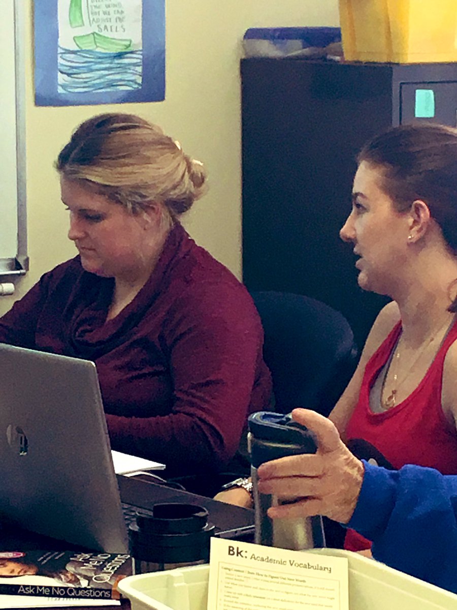 gzelones's tweet photo. Teacher planning at its best at Union Colony Elementary!! #diggingdeeper #intentionallessonplanning #lookingatstudentwork @AmericanReading https://t.co/HrGtvBACiN