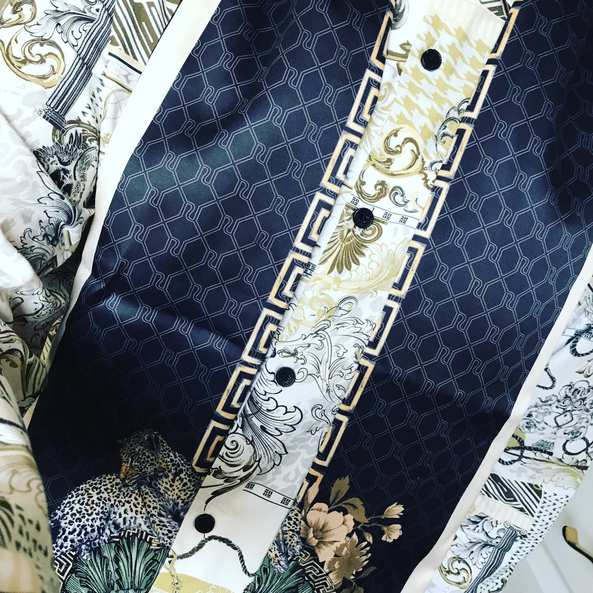 jpereira1993's tweet photo. #riverisland #RImonogram #RIlogo #Versaceinspired #couture #baroque #imwearingri #ootd @riverisland https://t.co/V8I9ahDCLQ