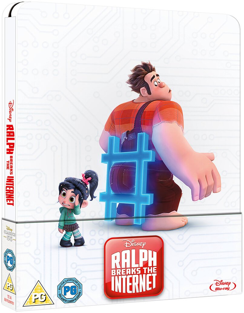#RalphBreaksTheInternet #steelbook