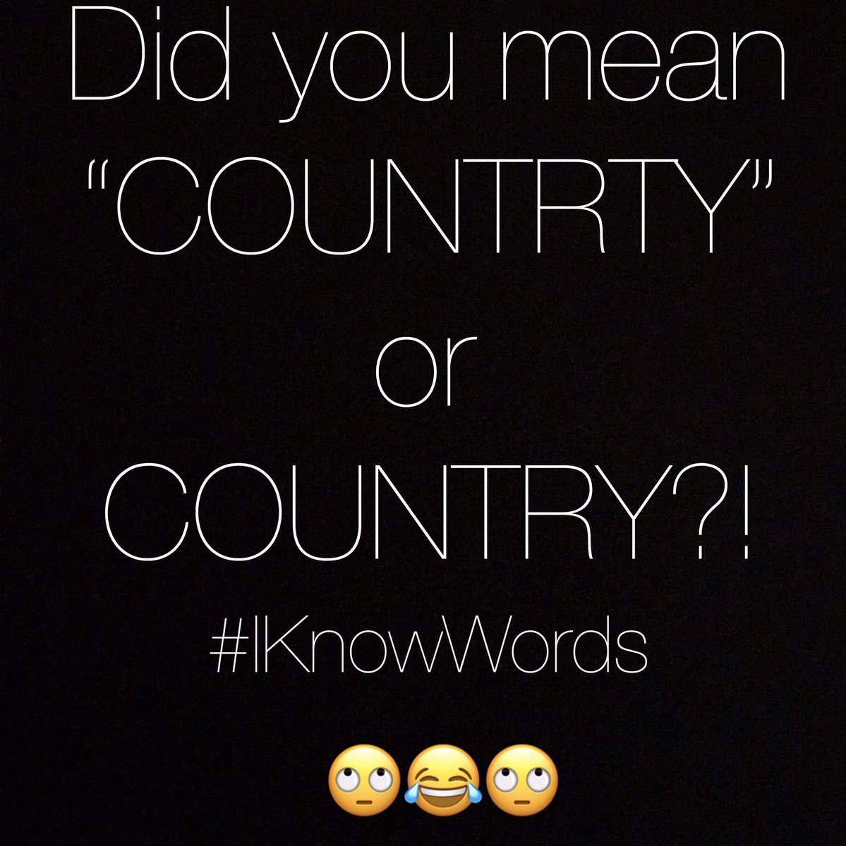 cbraunc's tweet image. #IKnowWords