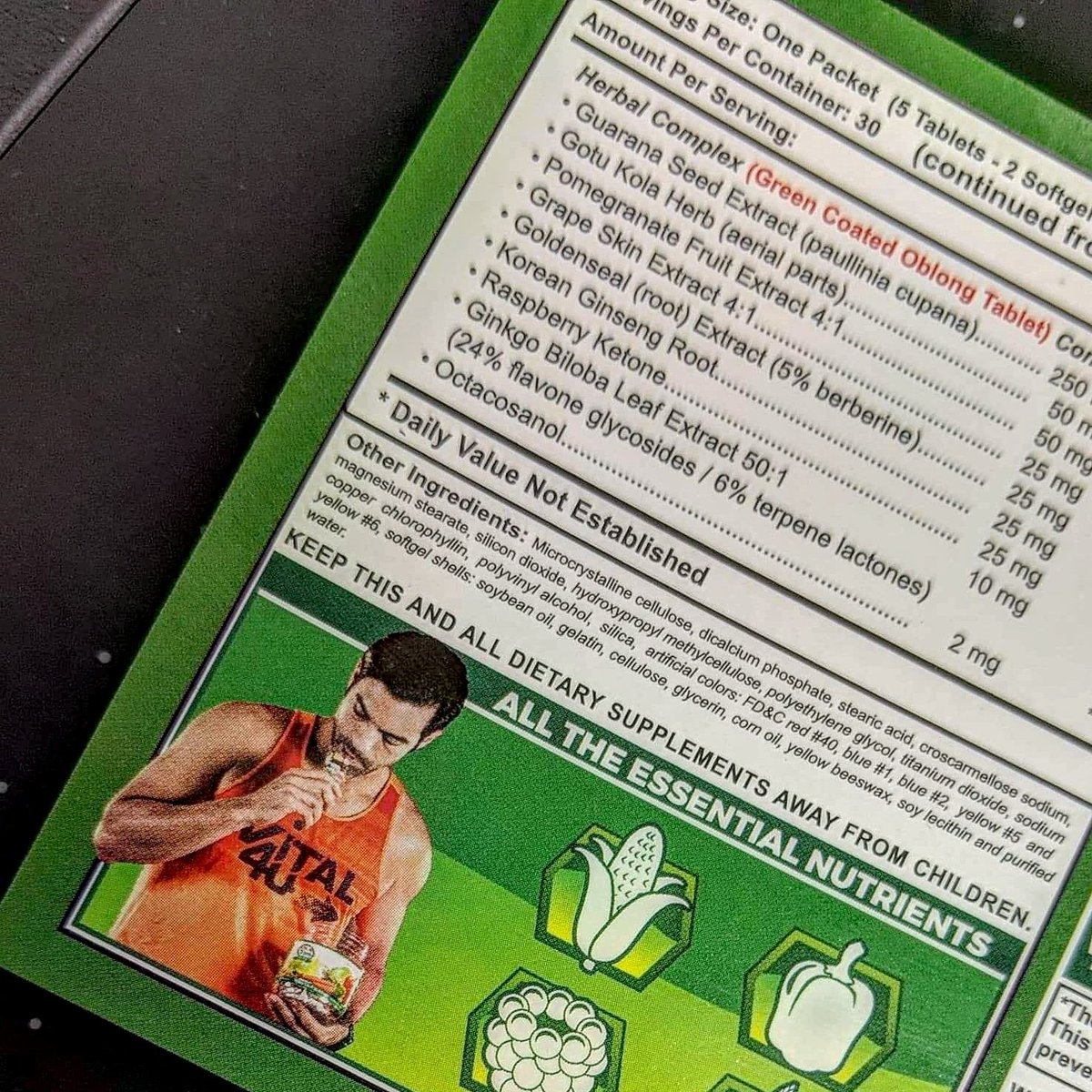keventhetrainer's tweet photo. Something good is coming out soon. 😉👌🏼 #vitamins https://t.co/UimlLeITDo