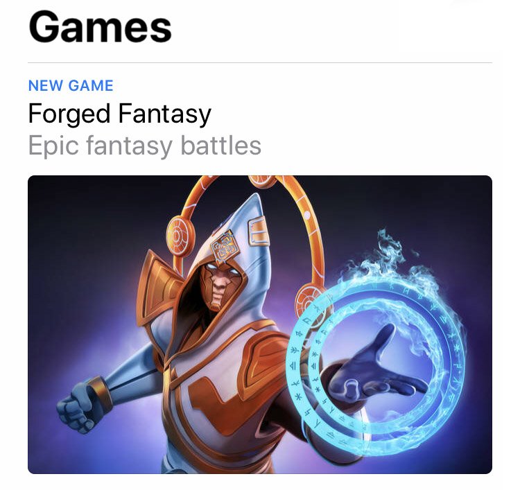 HotheadGames's tweet photo. Forged Fantasy is forging new legends on the App Store's featured 'New Games We Love'! Download now and band together with Heroes in an epic adventure! ✨🧙‍♂️⚔️
App Store: https://t.co/ySf075rIdv
Google Play: https://t.co/jxMZipYXh6

#ForgedFantasy #FeaturedGame #AppStore https://t.co/0oObVxQIYf