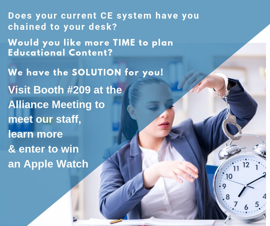 HighMarksCE's tweet image. Less than one week till the @alliance4cehp meeting.  Looking forward to seeing everyone there.