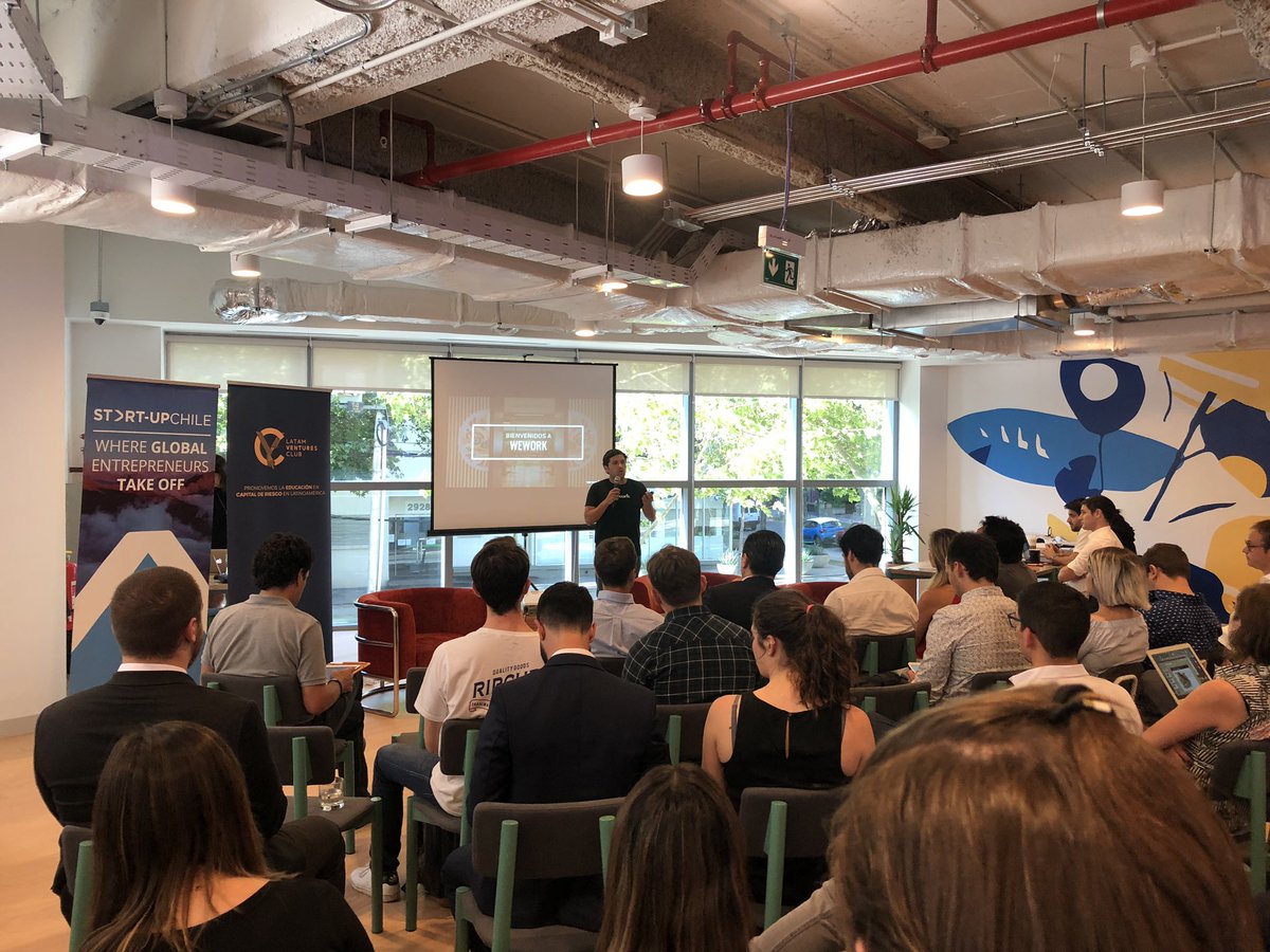 En evento organizado por <a href="/LatamVenturesC/">LVC</a> con el apoyo de <a href="/startupchile/">Start-Up Chile by Corfo</a> <a href="/WeWork/">WeWork</a> y <a href="/500Startups/">500 Startups</a> en Chile 🇨🇱 #VentureCapital presentes con <a href="/NoBoundsVC/">NoBounds Capital</a> <a href="/godzillion_io/">Godzillion</a> desarrollando el ecosistema. #crowdfunding