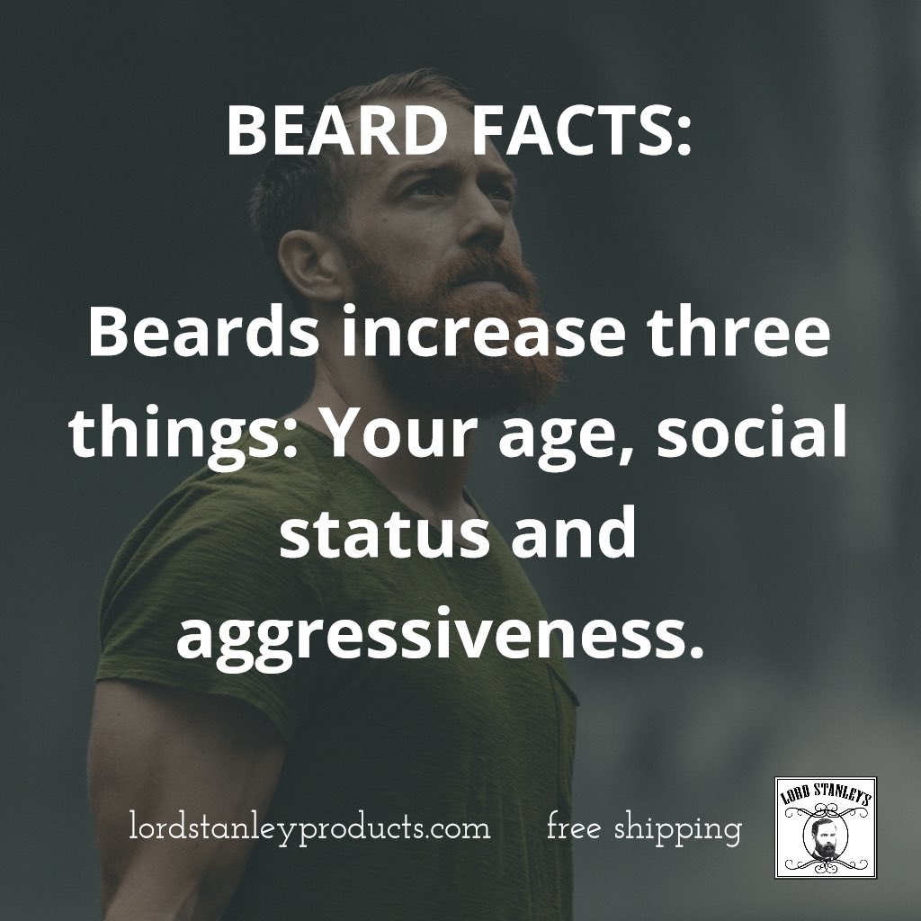 Know your facts 🤔 #beardfacts #facts #bearded #beards #barber #men