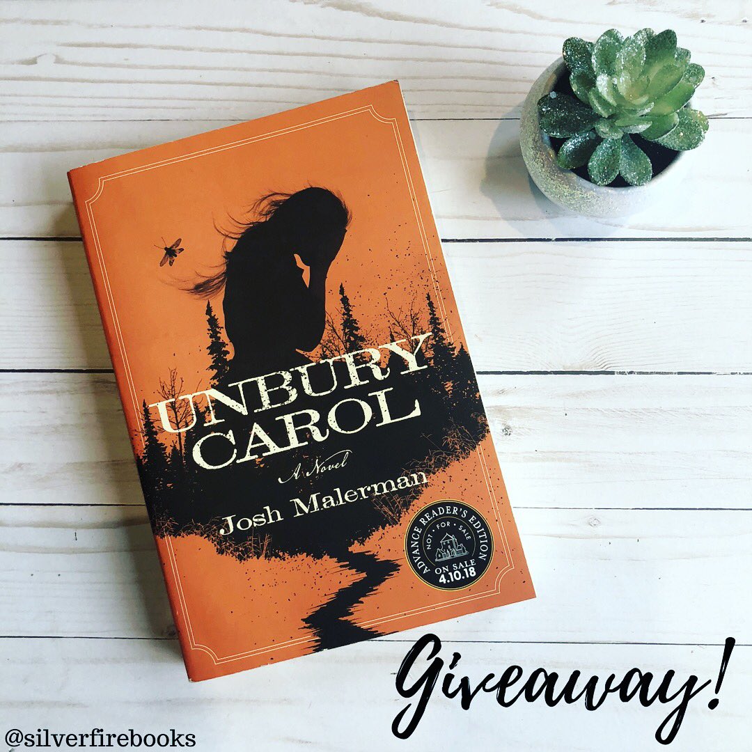 SilverFireBooks's tweet photo. 🤗 Book giveaway! We’re giving away an ARC copy of Unbury Carol by Josh Malerman (author of #BirdBox ) over on Instagram: https://t.co/b3n9HeexgT #bookgiveaway #bookworm https://t.co/mwG0tHMqKf