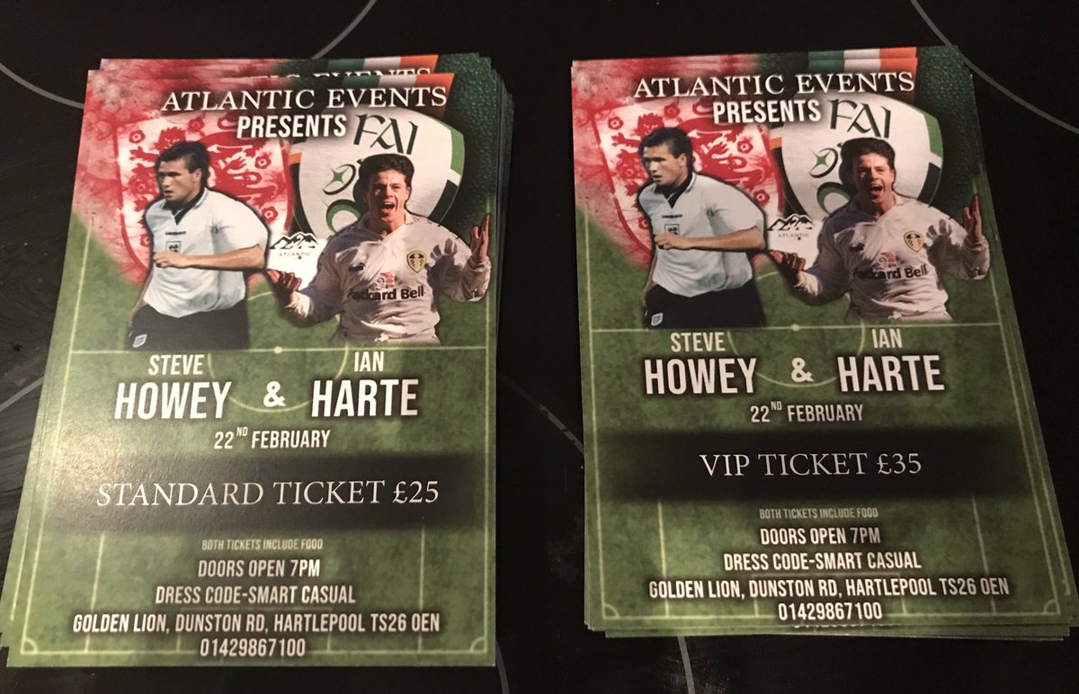 Tickets have arrived £25 &amp; £35 Inbox to reserve or collect from venue