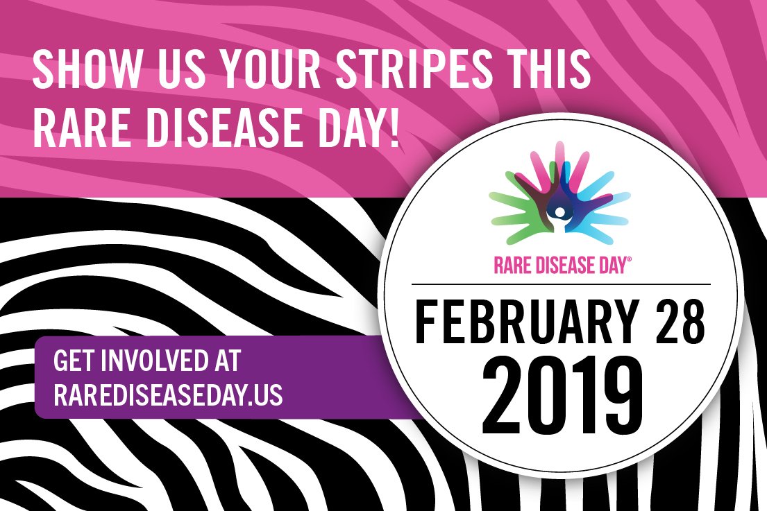 RareDiseases's tweet photo. The #ShowYourStripes campaign for #RareDiseaseDay is the start of a new wave of awareness &amp; next-generation advocacy that we hope will become a part of RDD for years to come! Join us! Get involved today at https://t.co/p0g5CEy1W0 https://t.co/jF2dcj1lcM