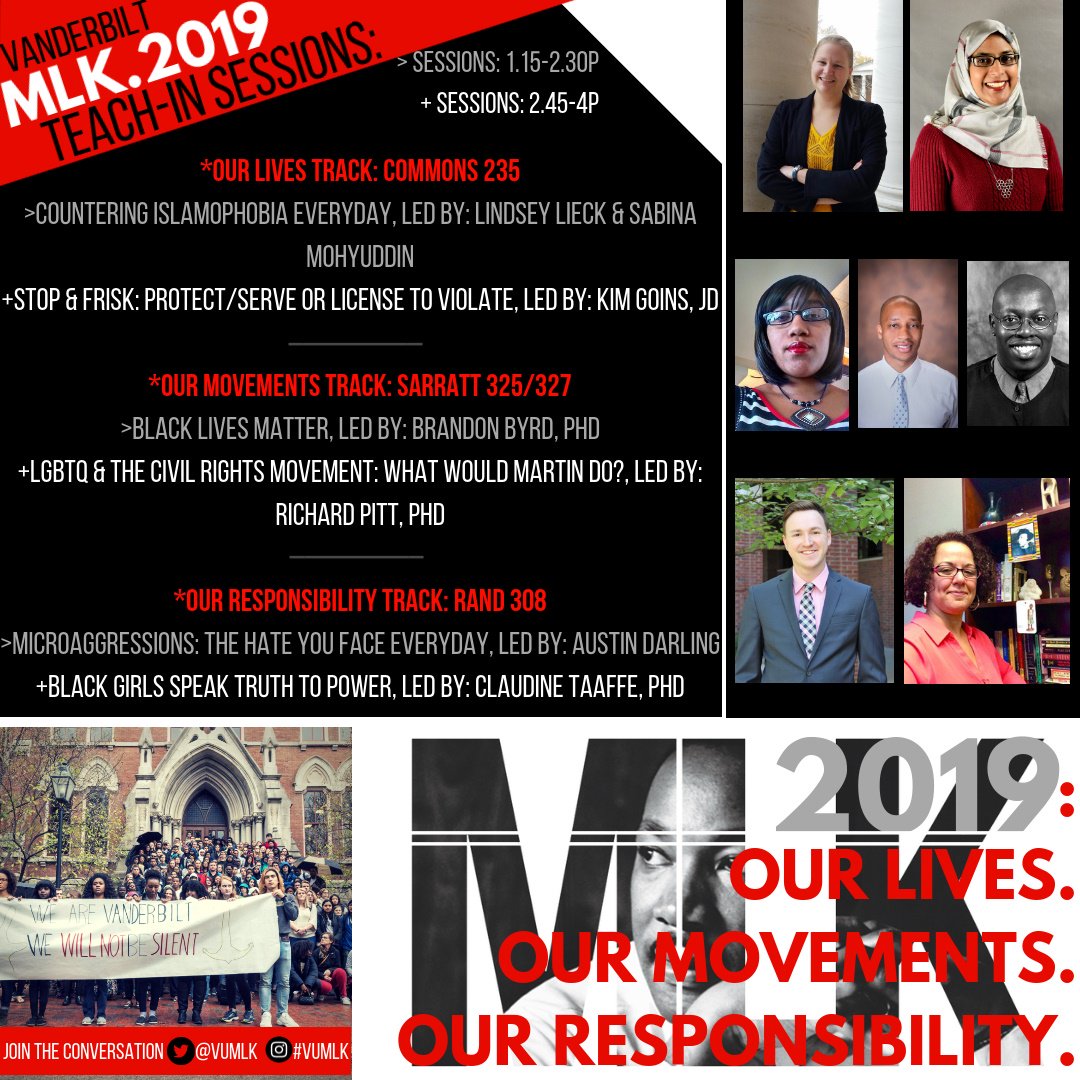 VUMLK's tweet photo. Tomorrow officially kicks of our MLK Commemoration weekend! We hope to see you at the events. Join us to learn from Rev. Dr. King's remarkable legacy! #VUMLK https://t.co/L5IKKtuHnw