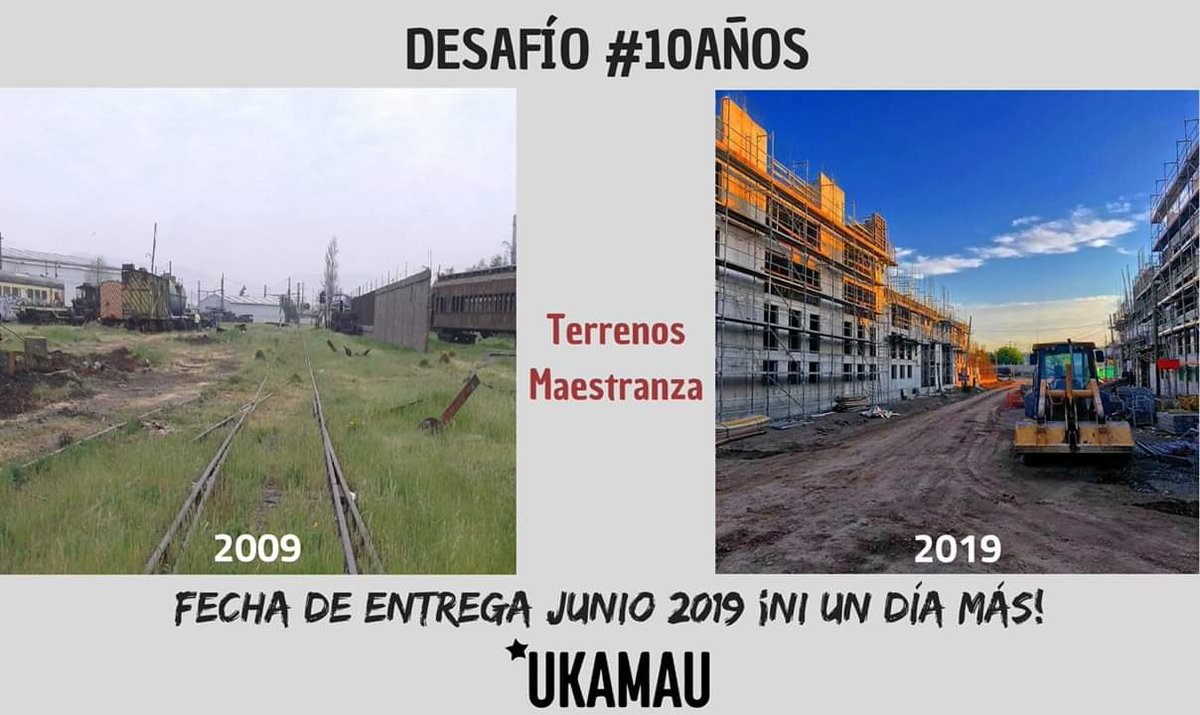 UrbanasChile's tweet photo. Desafío de cumplir compromisos @cmonckeberg @Minvu @GuilleRolandoV @ServiuRM @cesarfaundezb @MpUkamau @doris_gonzalez_ #Ukamau #10yearchallenge #NiUnDiaMas https://t.co/XcHyFQUtGZ