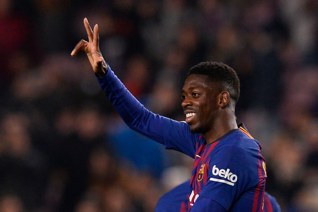 Ousmane Dembele has this season scored in:
⚽️ La Liga
⚽️ Champions League
⚽️ Super Cup
⚽️ Copa Del Rey 🆕
The only Barca player to do so in 2018-19.