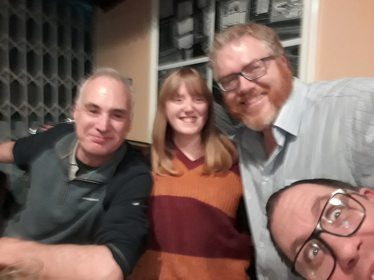 JD_Drinker's tweet photo. #ThreeAmigos and Stu... #FocusIssues, great night at @wigancentral #HappyCampers #BeerClub3.5 https://t.co/0hzgBWOzfV